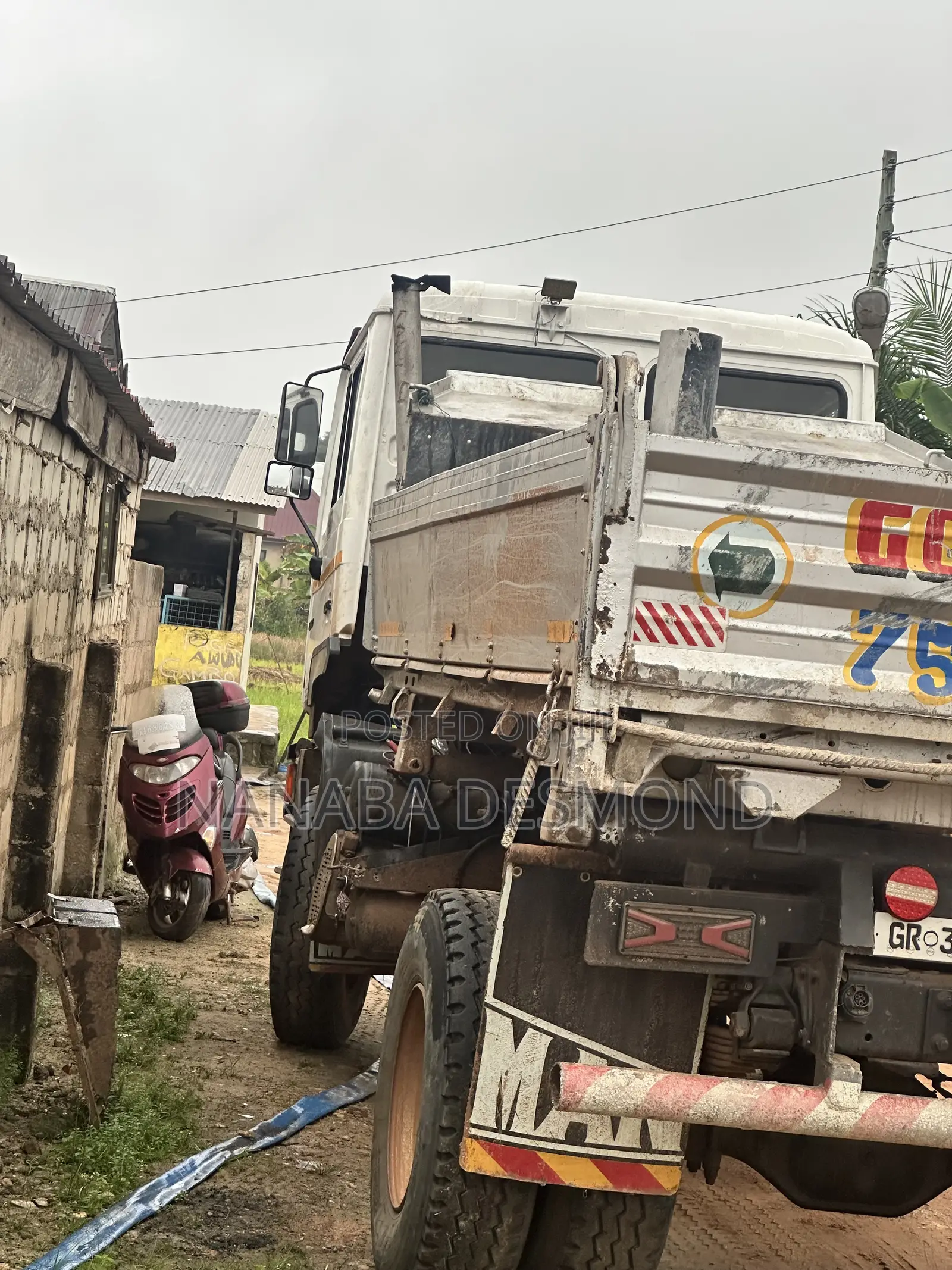 Man Dump Single Axle for Sale