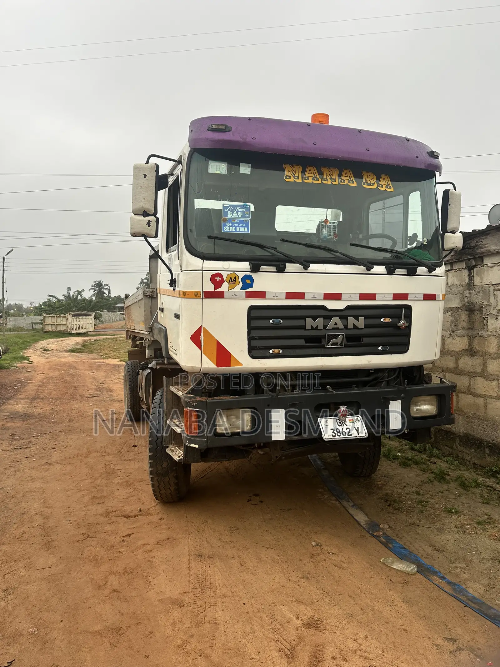 Man Dump Single Axle for Sale