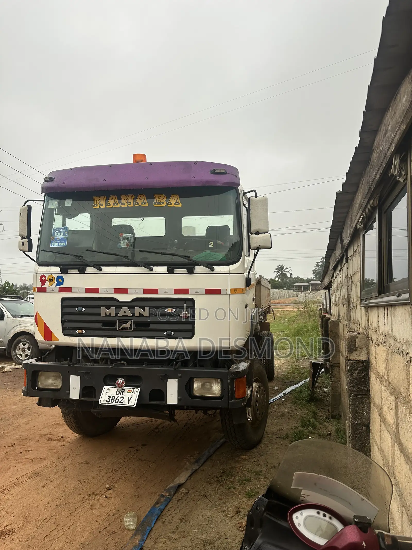 Man Dump Single Axle for Sale