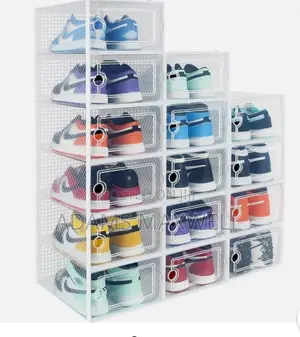 Transparent Sneakers Storage Boxes