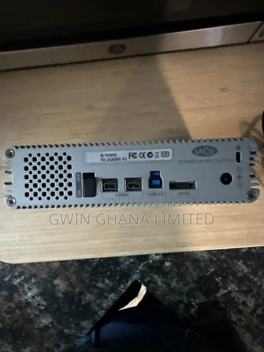 2 TB LaCie Hard Drive D2 Quadra V3 USB-3.0 External hardrive.used