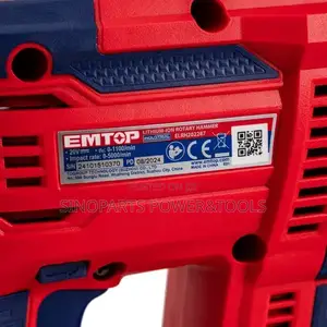 EMTOP ELRH202287 20V Brushless Rotary Hammer 2x4.0Ah