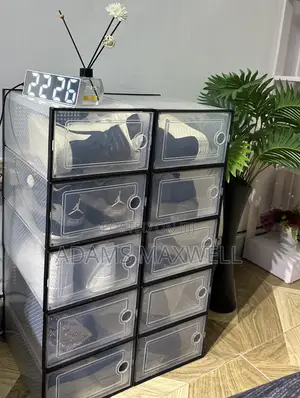 Transparent Sneakers Storage Boxes