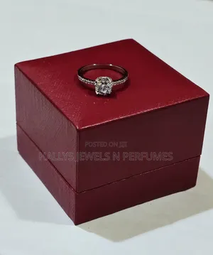 Sterling Silver 0.7ct Zirconia Engagement, Promise Ring