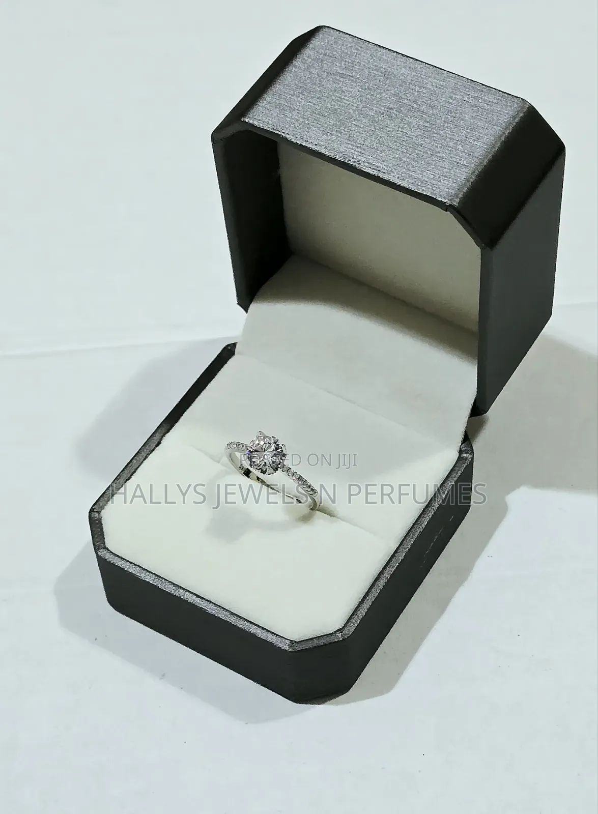 Sterling Silver 0.7ct Zirconia Engagement, Promise Ring