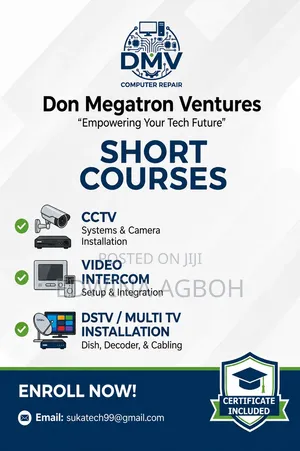 Don Megatron Ventures Short Courses