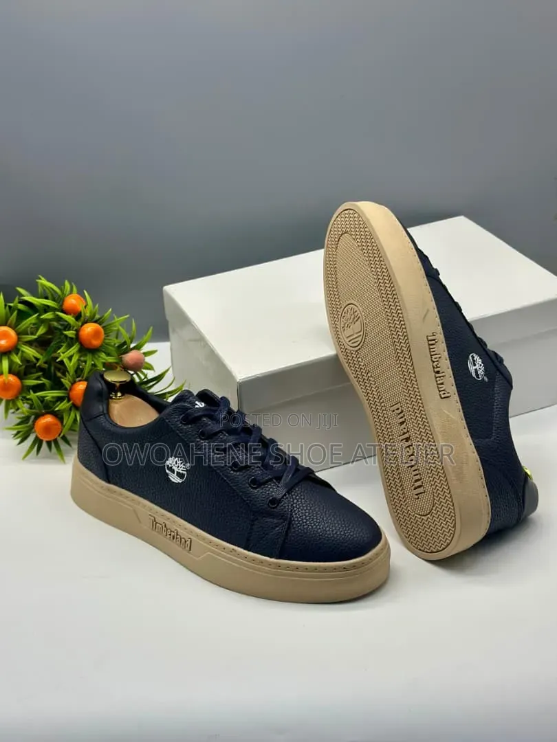 Pair of Timberland Casual Leather Sneakers