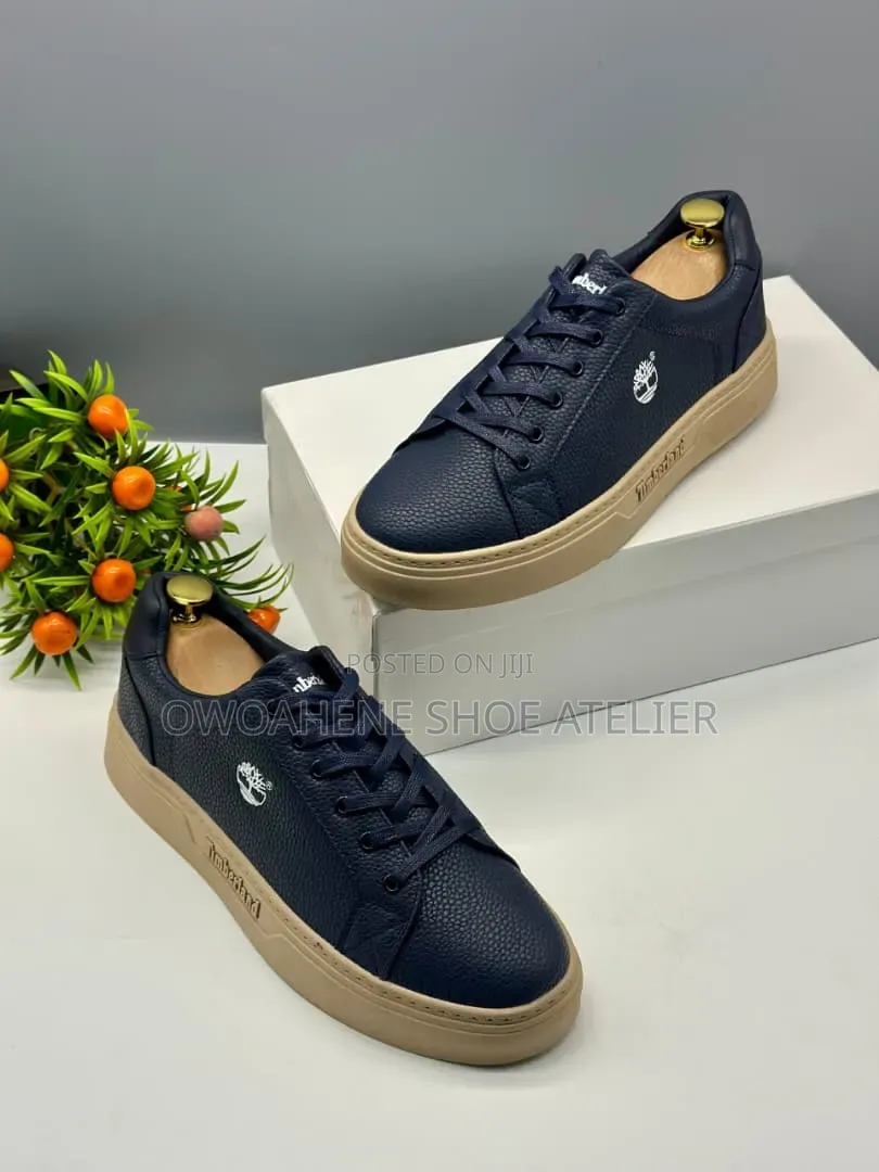 Pair of Timberland Casual Leather Sneakers