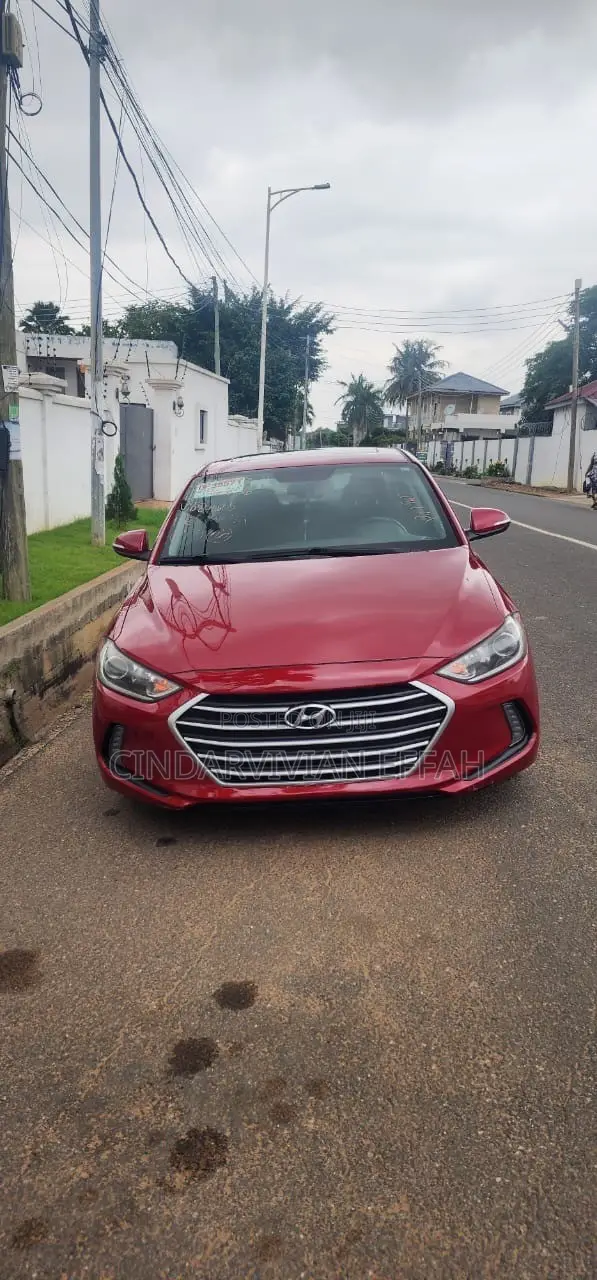 Hyundai Elantra SEL 2018 Red