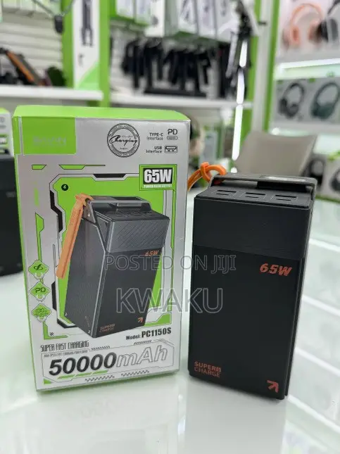 Bavin Powerbank 50000mAh, 65W