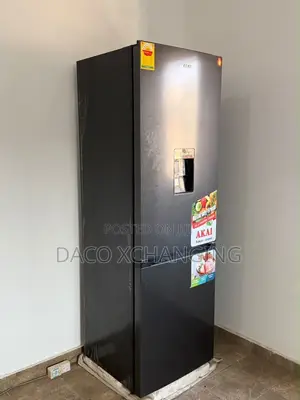 Akai Double-Door Refrigerator/Freezer With a Water Dispenser