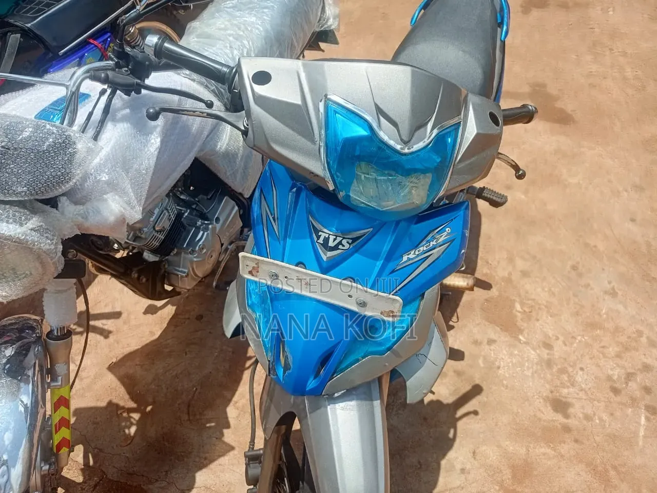 TVS Rockz 125 2025 Gray
