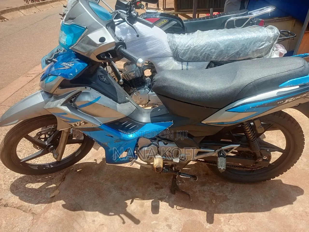 TVS Rockz 125 2025 Gray
