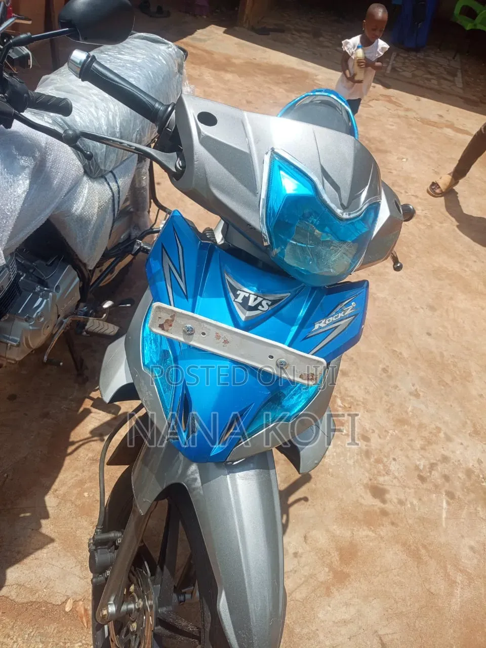 TVS Rockz 125 2025 Gray