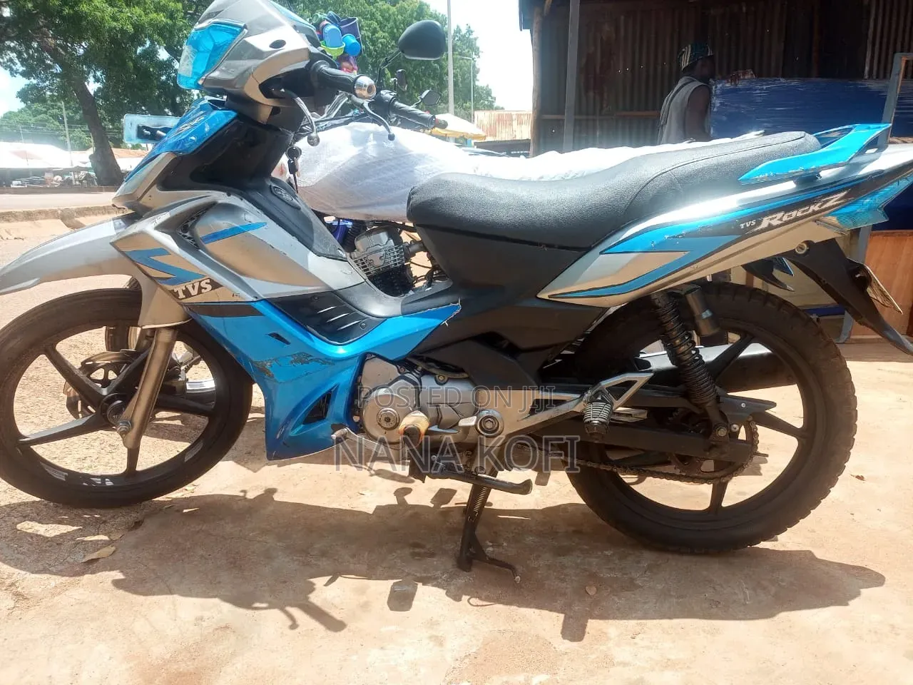 TVS Rockz 125 2025 Gray