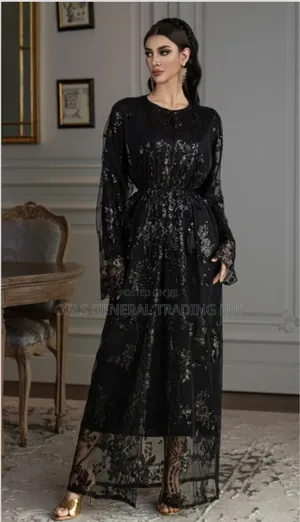 Elegant Floral Abaya