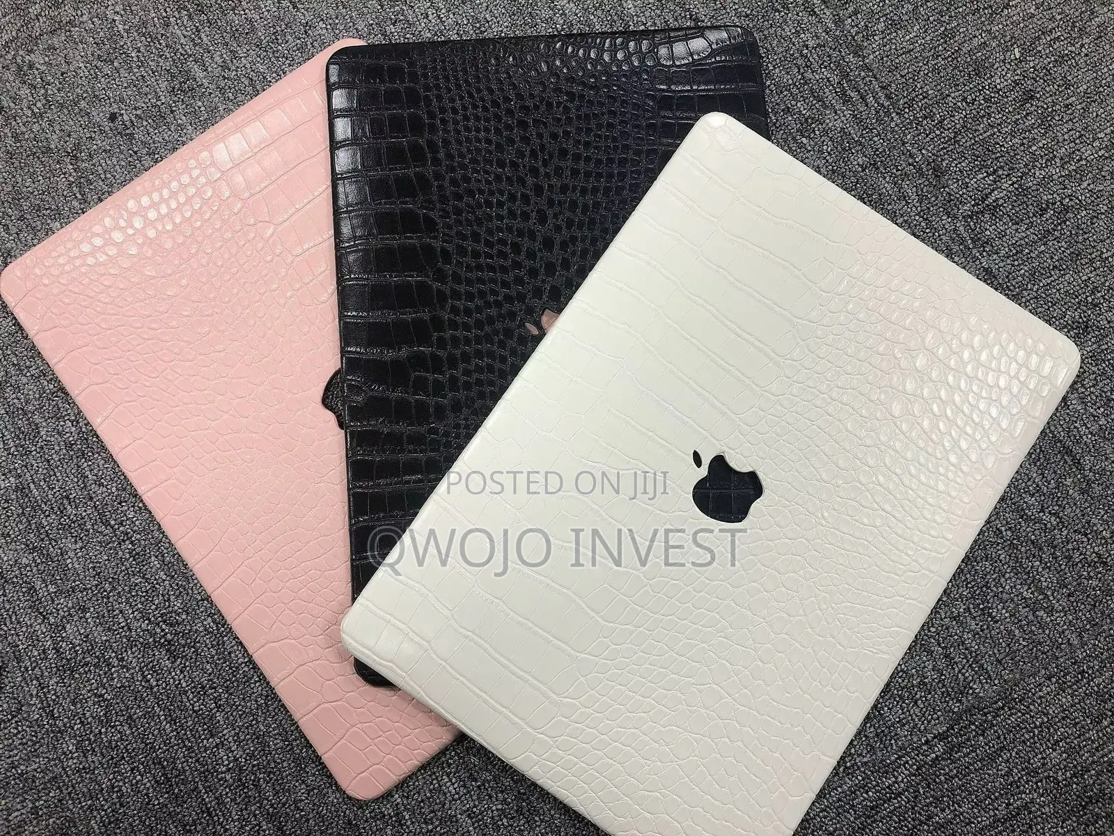 Quality PU Crocodile Leather MacBook Case