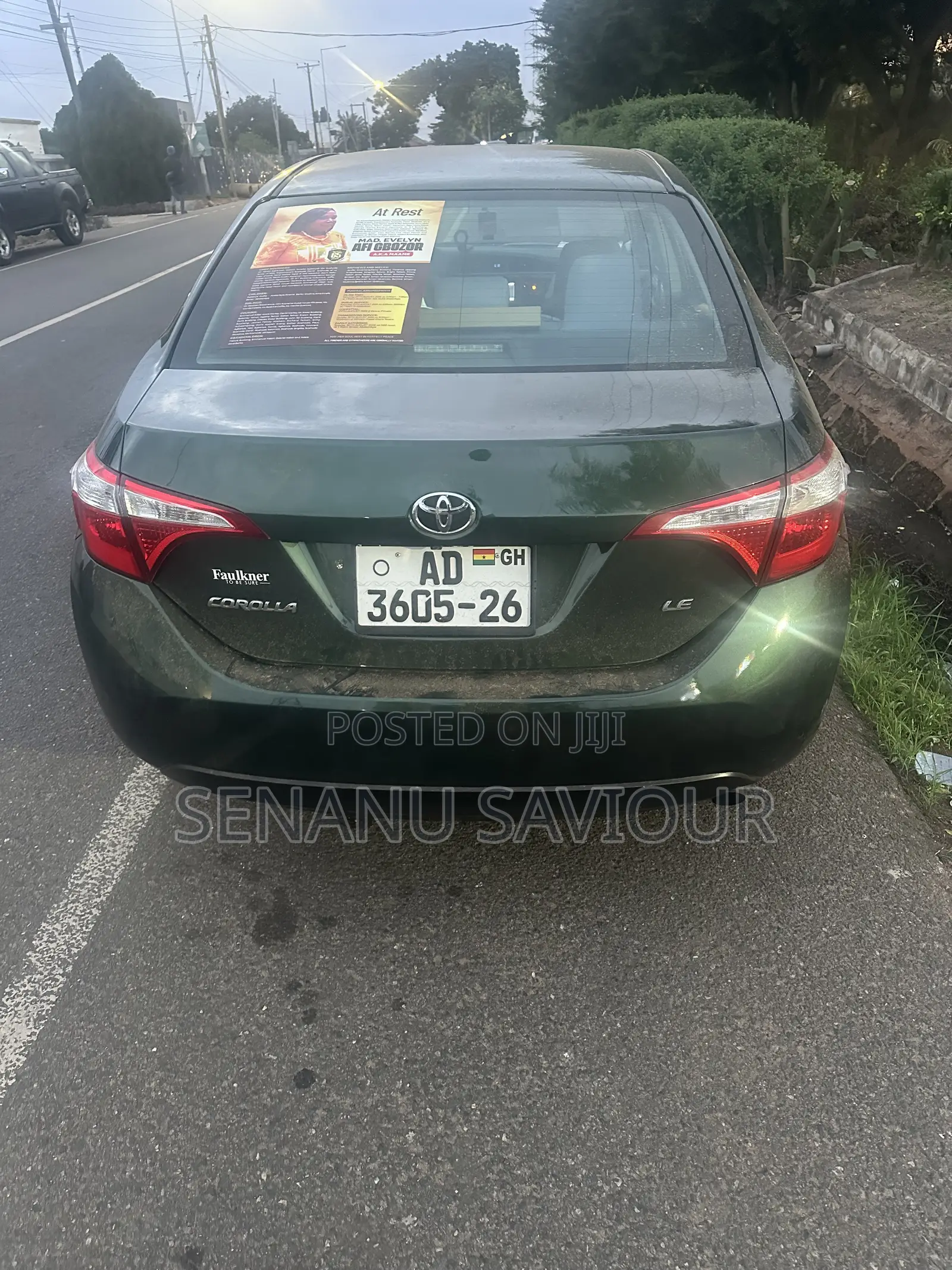 Toyota Corolla LE Eco 4dr Sedan (1.8L 4cyl CVT) 2016 Green