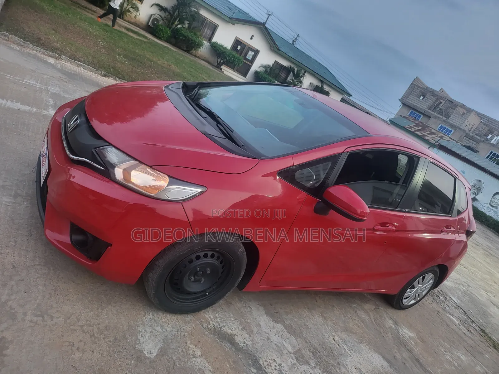 Honda Fit 2016 Red