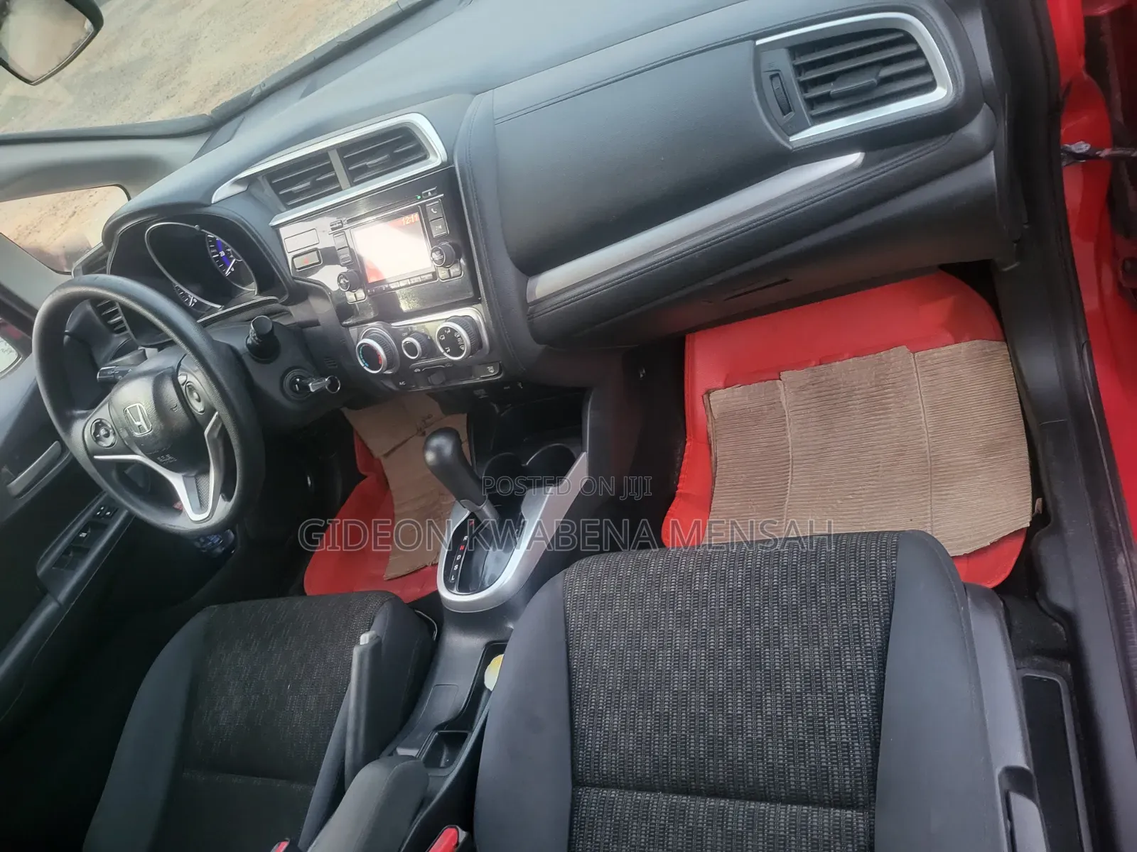 Honda Fit 2016 Red