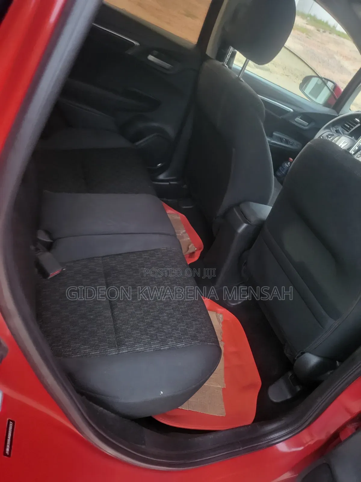 Honda Fit 2016 Red