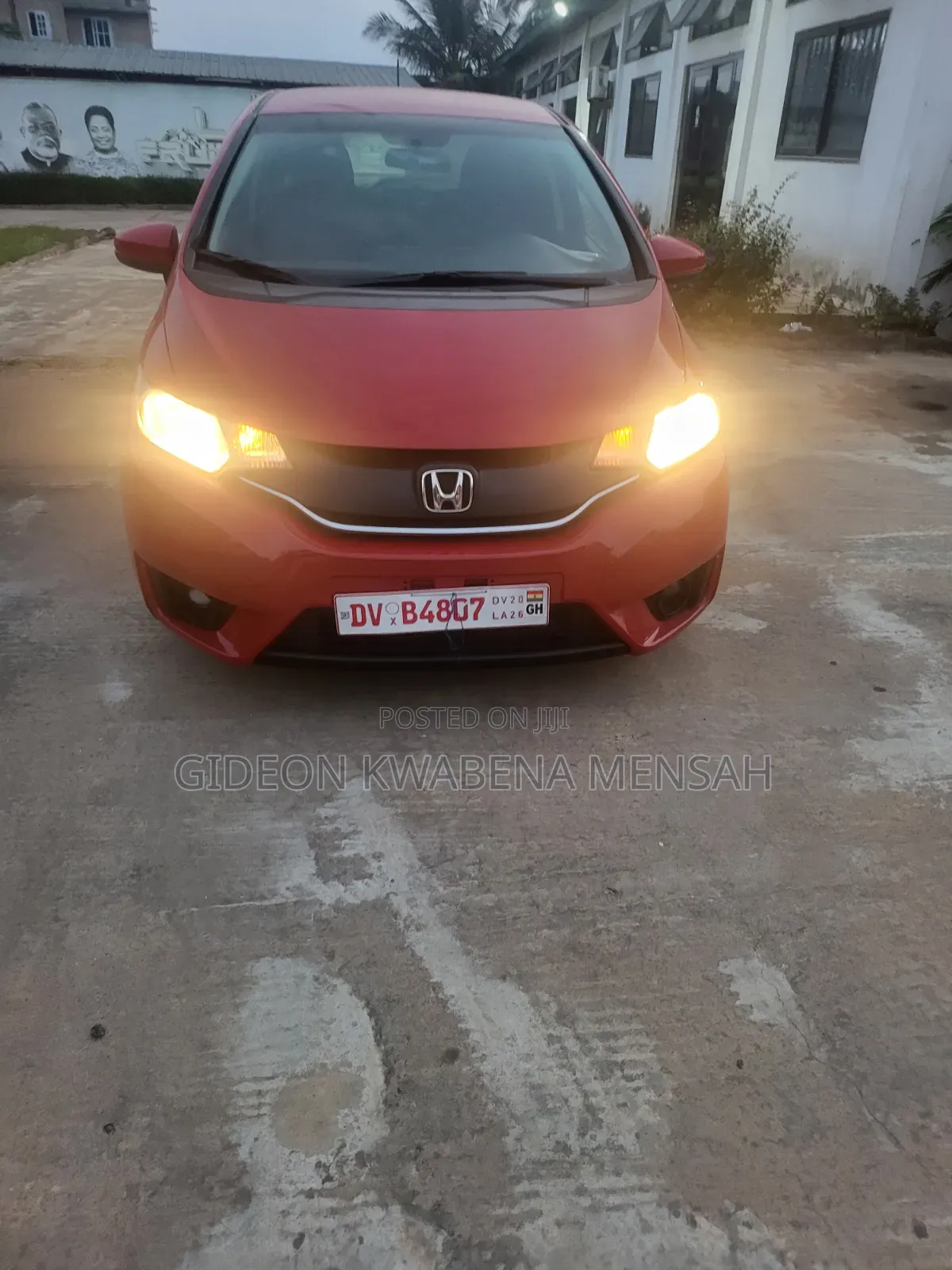 Honda Fit 2016 Red
