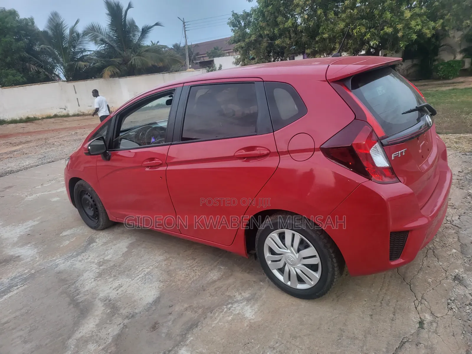 Honda Fit 2016 Red