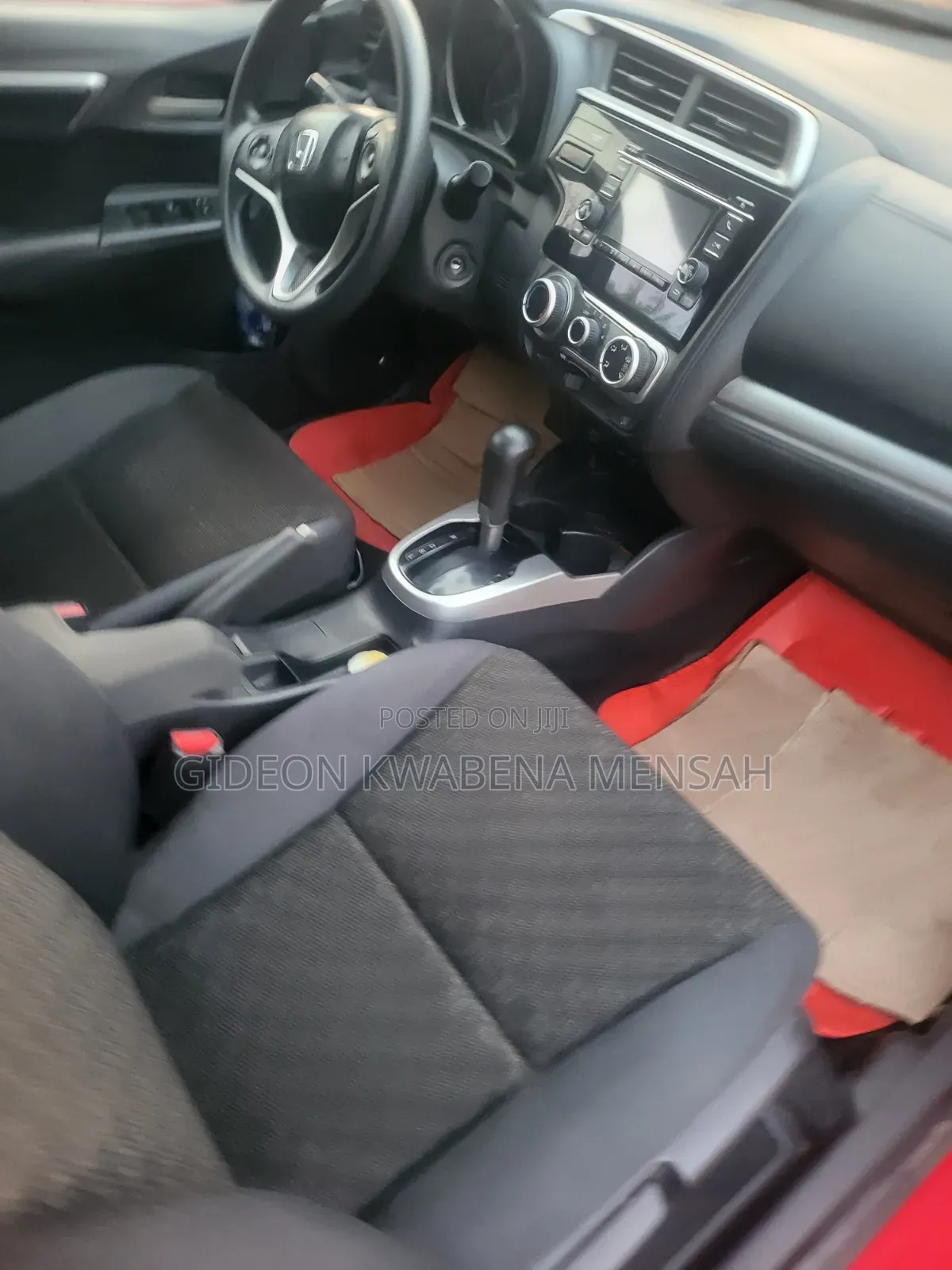 Honda Fit 2016 Red
