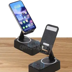 3in1 Phone Stand With Bluetooth Speaker