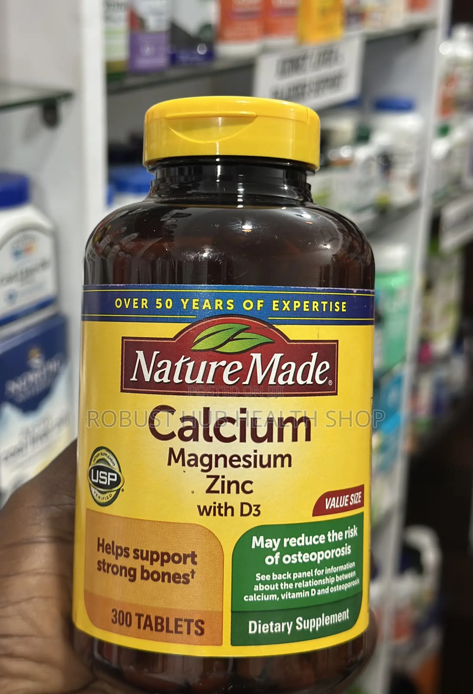 Nature Made Calcium,Magnesium Zinc With Vitamin D3