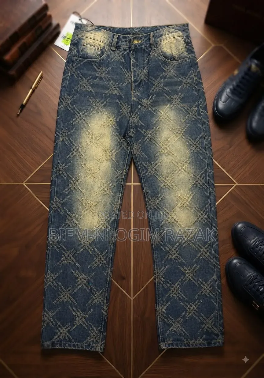 High Quality Versace and Diesel Baggy Jeans Available in Stock
