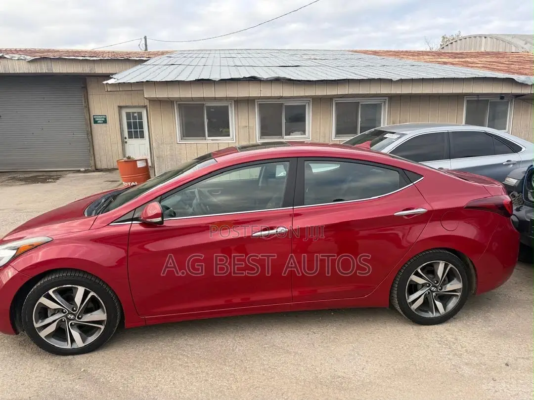 Hyundai Elantra Limited 4dr Sedan (1.8L 4cyl 6A) 2015 Red