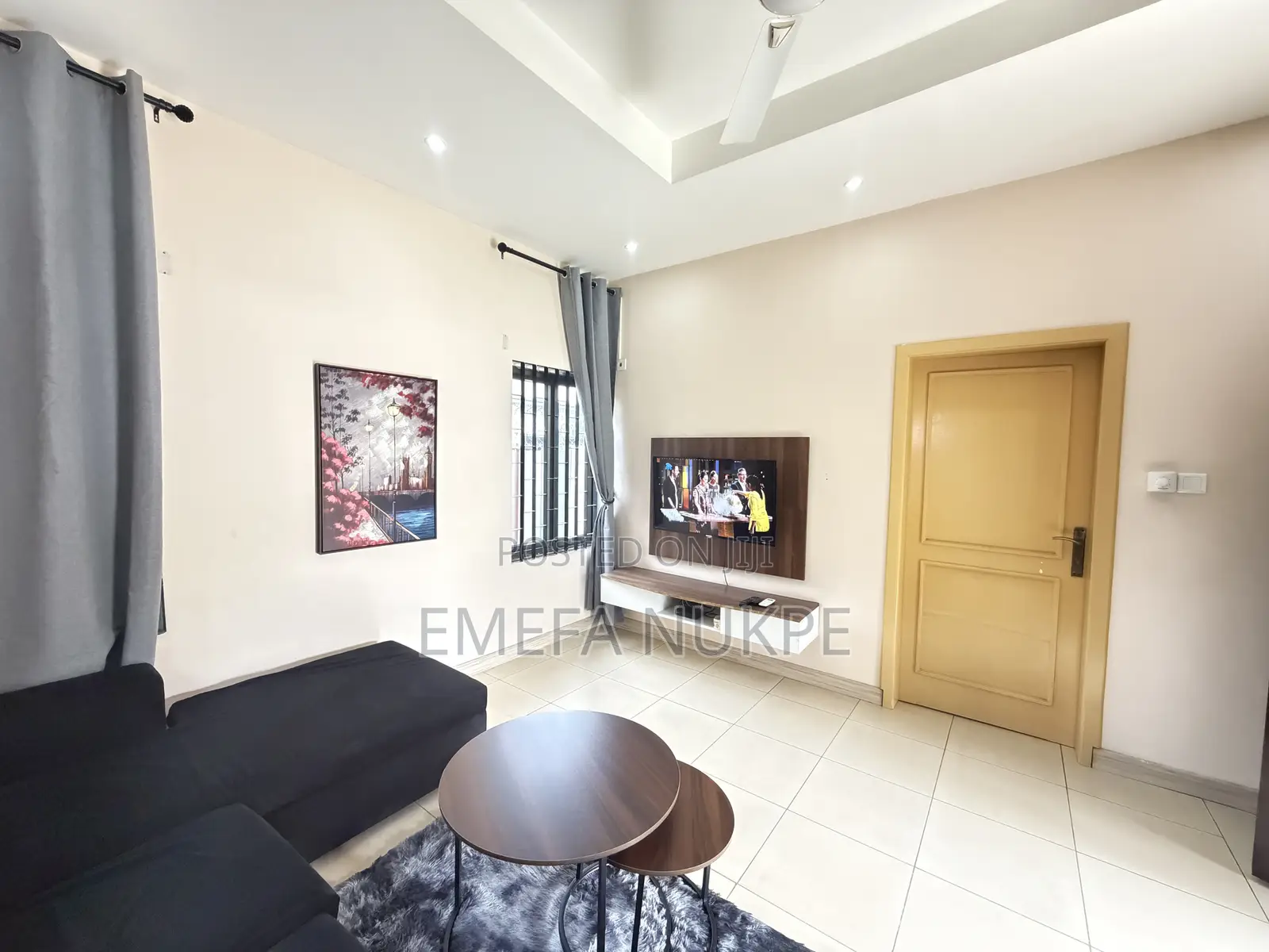 Furnished 1bdrm Apartment in Travellers Palm, Ablorh Adjei for rent