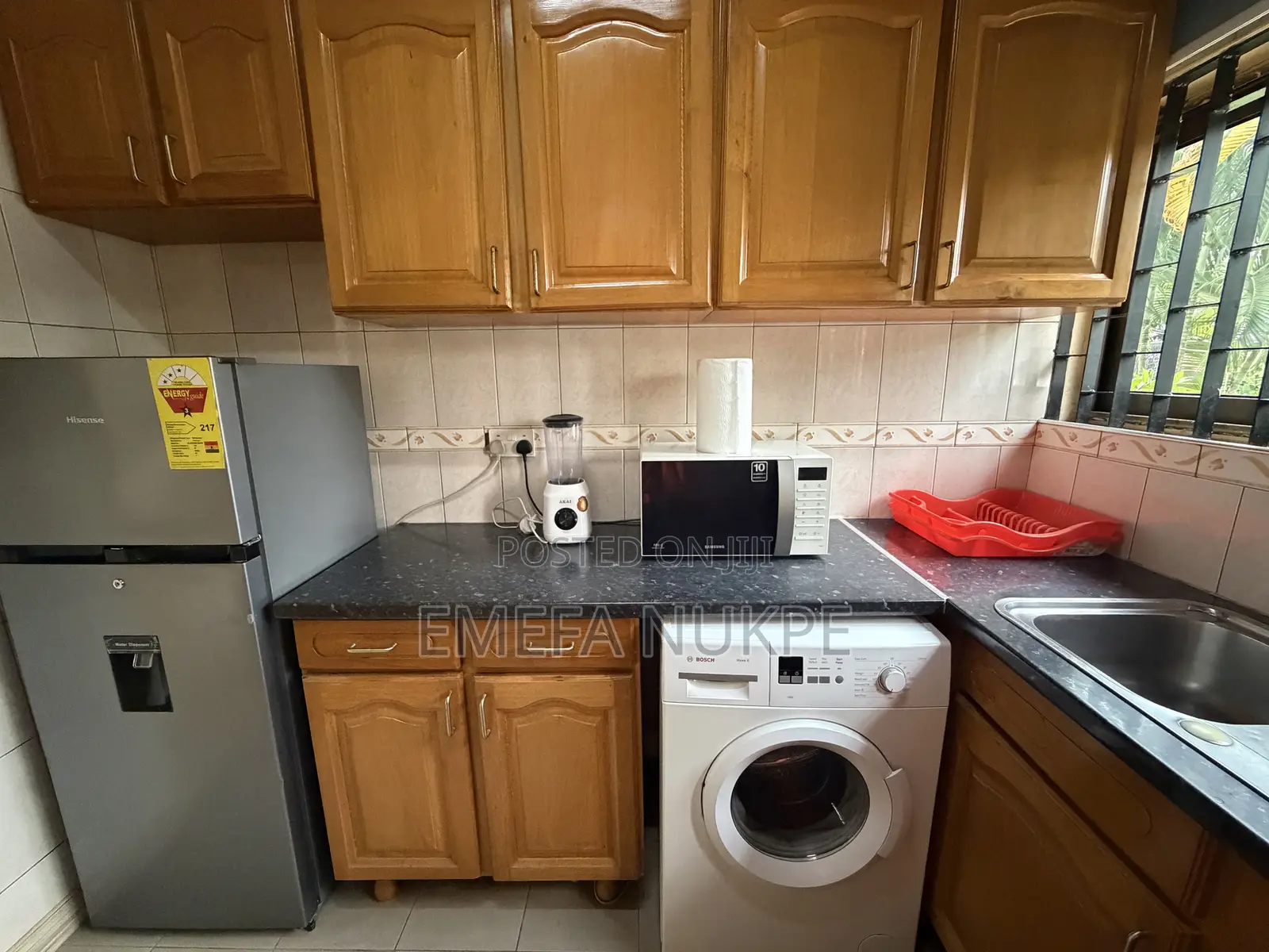 Furnished 1bdrm Apartment in Travellers Palm, Ablorh Adjei for rent