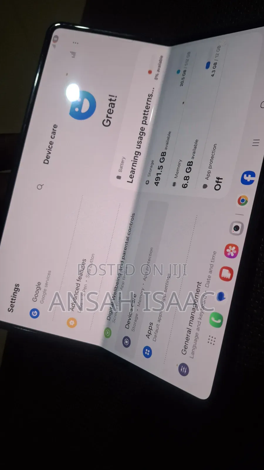 Samsung Galaxy Z Fold 3 512 GB Black