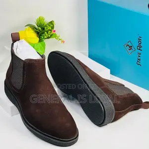 Steve Riots Suede Brown Chelsea Boot