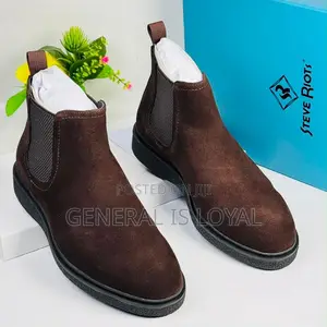 Steve Riots Suede Brown Chelsea Boot