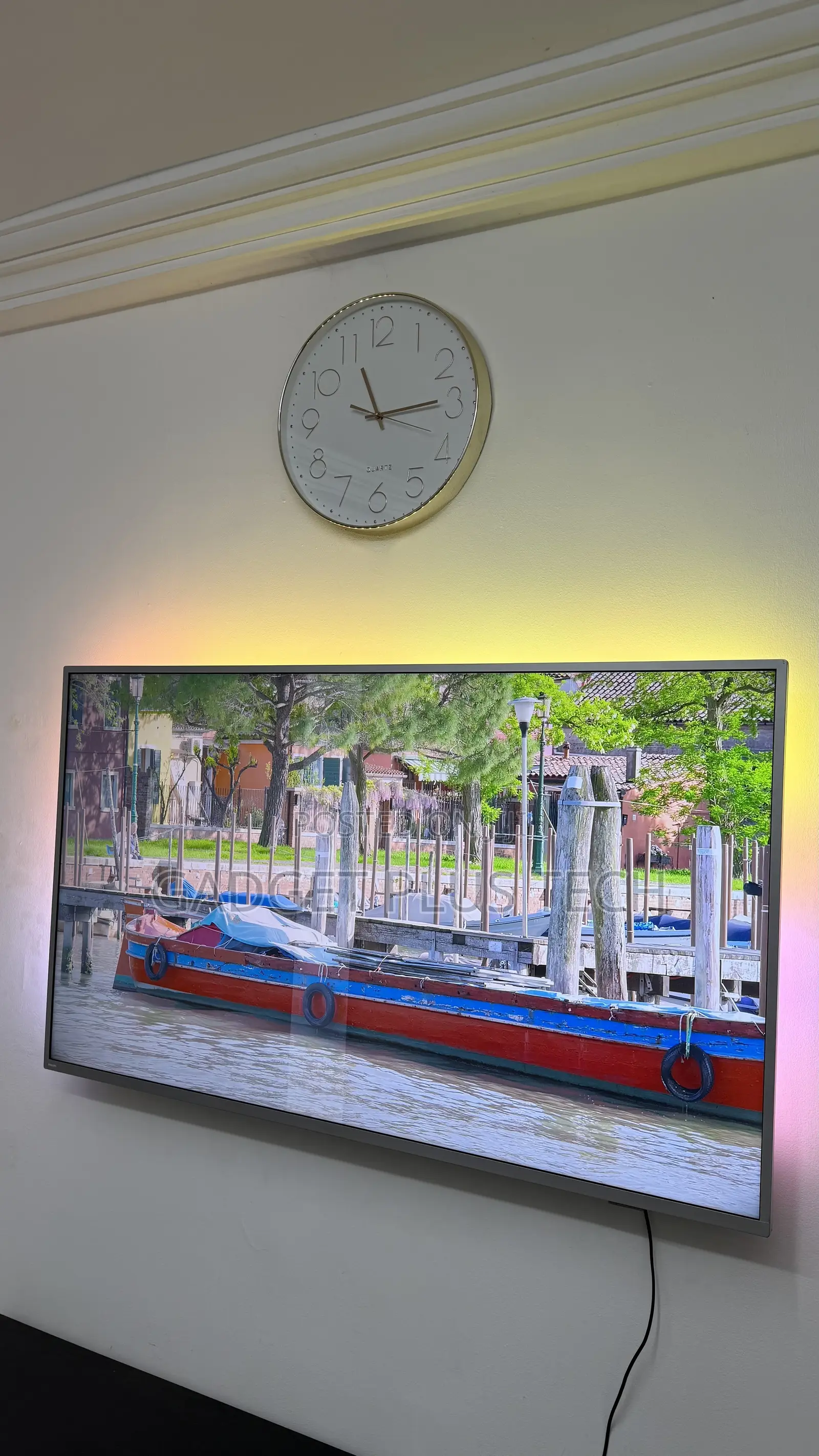 58” Philips Andriod TV (Shadow Line on the Screen)
