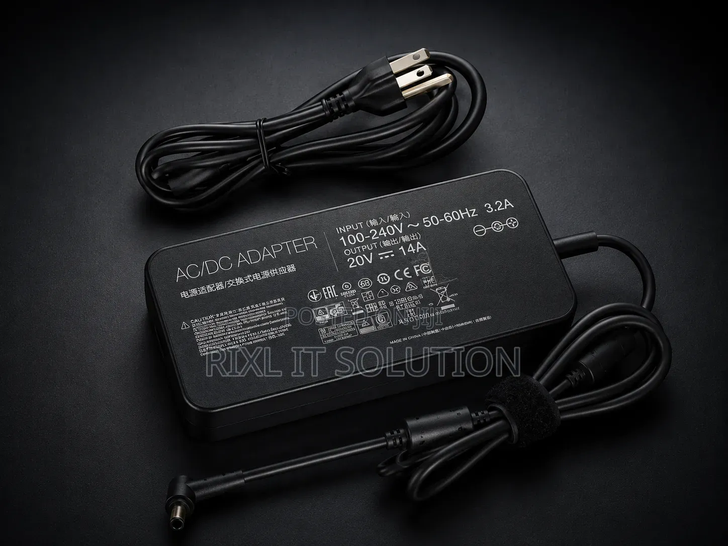 ASUS Rog 280w 20v 14a Gaming Laptop Charger Adp-280bb B Power Supply!