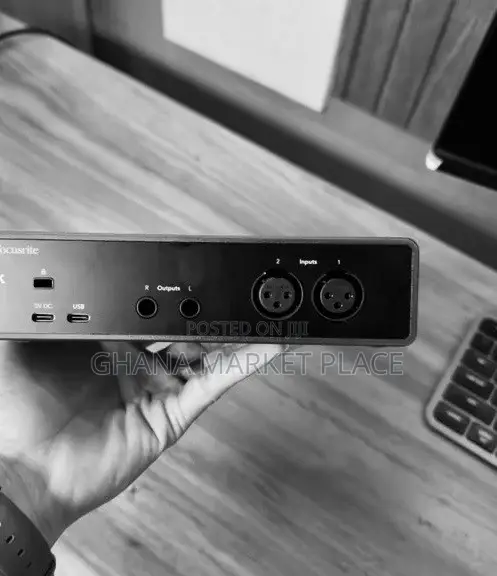 Focusrite Scarlett 2i2 USB-C Audio Interface (4th Generation)