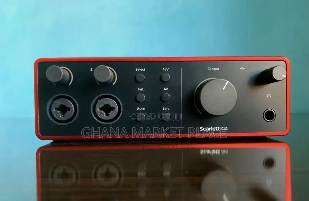 Focusrite Scarlett 2i2 USB-C Audio Interface (4th Generation)
