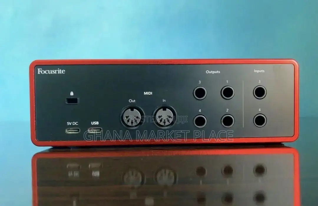 Focusrite Scarlett 2i2 USB-C Audio Interface (4th Generation)