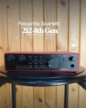 Focusrite Scarlett 2i2 USB-C Audio Interface (4th Generation)