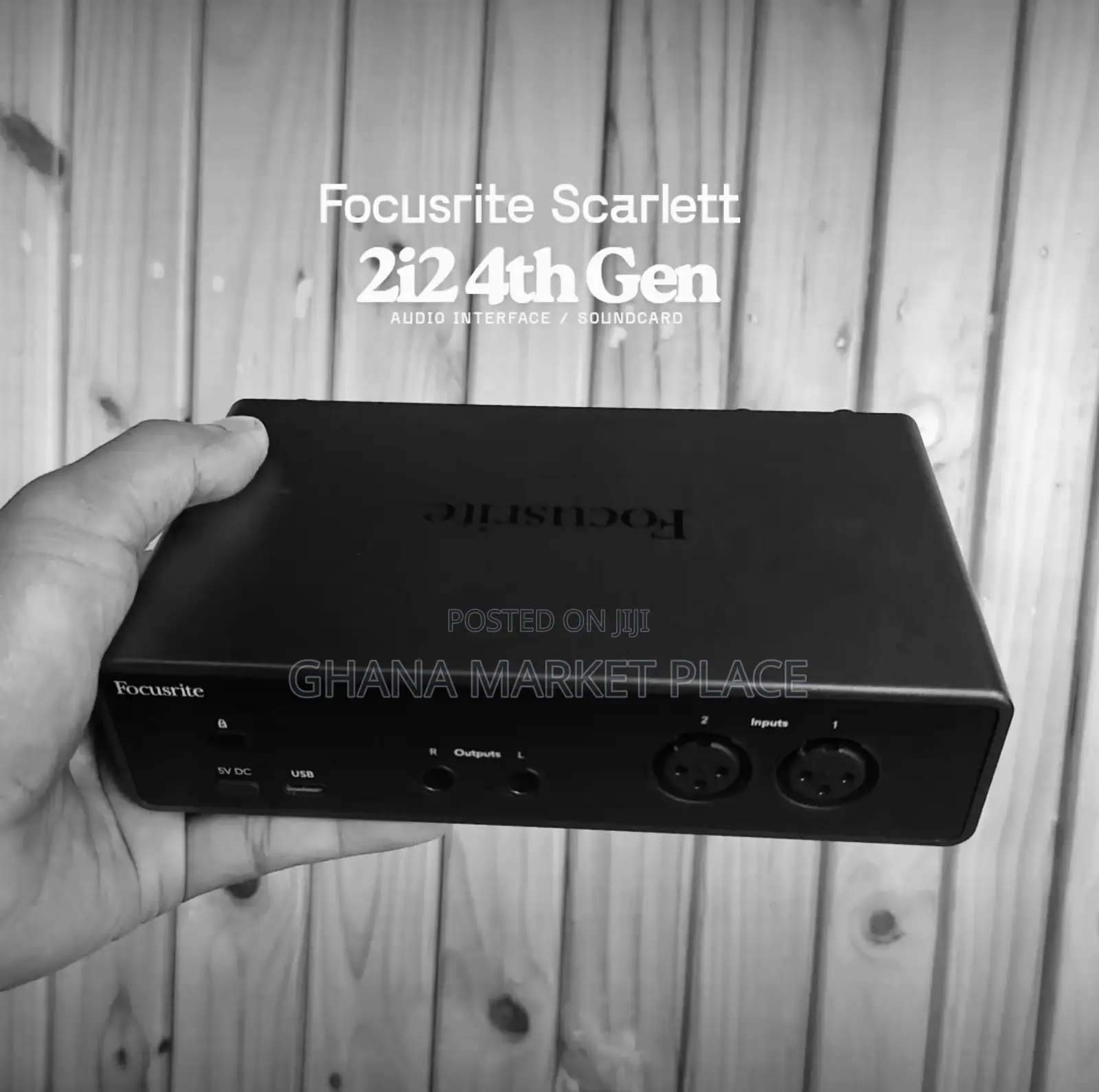 Focusrite Scarlett 2i2 USB-C Audio Interface (4th Generation)