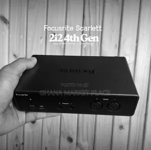Focusrite Scarlett 2i2 USB-C Audio Interface (4th Generation)