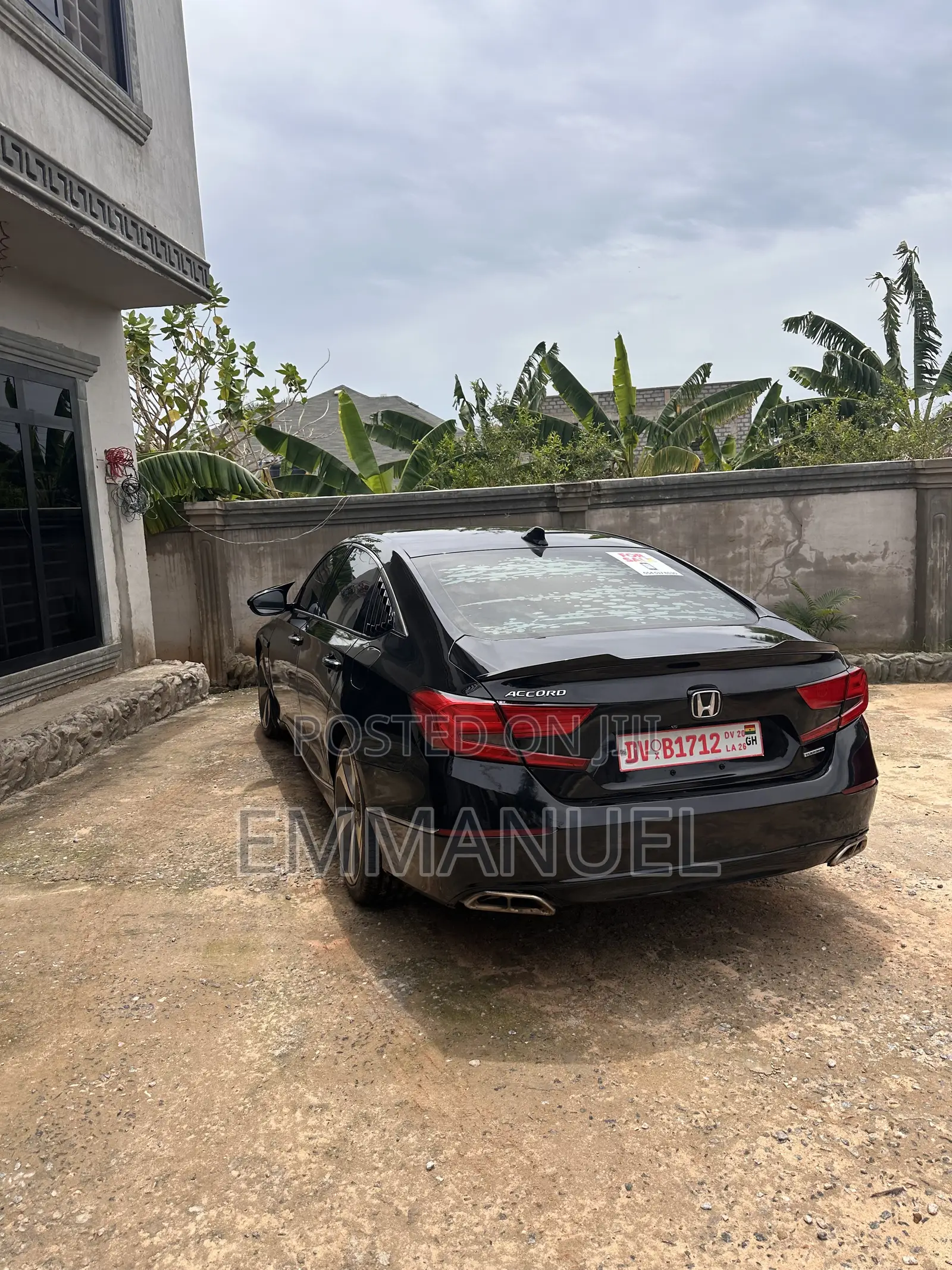 Honda Accord Touring 2018 Black