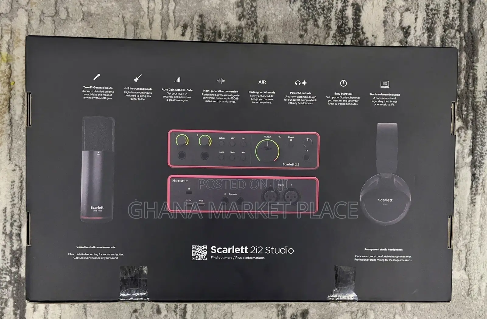 Focusrite Scarlett 2i2 Studio 4th Gen Bundle