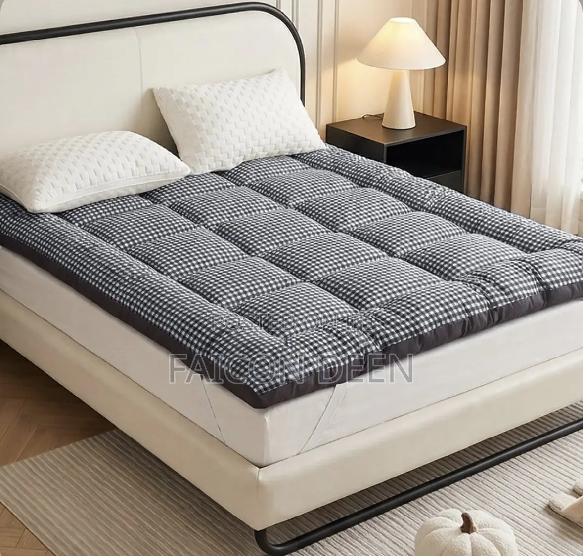 Turn Ordinary Beds Into Luxury;Thick Heavy Mattress Topper for Hotels