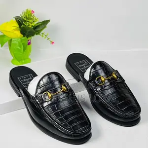 Roberto Serpentini Black Men’s Halfshoe