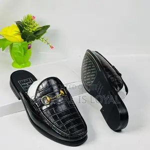 Roberto Serpentini Black Men’s Halfshoe